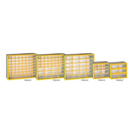Clear Compartment Storage Boxes For Workshop and Garage Storage - UK Pallet Racking