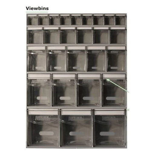 Clear View Bin Complete Storage Container - UK Pallet Racking
