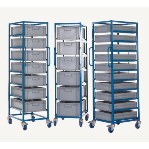 Tray Racks with Containers - UK Pallet Racking