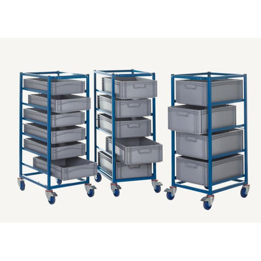 Tray Racks with Containers - UK Pallet Racking