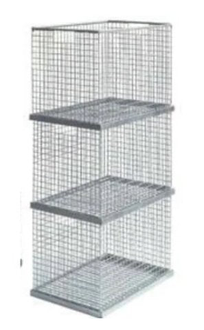 All Mesh Galvanised Storage Stacking Baskets - UK Pallet Racking