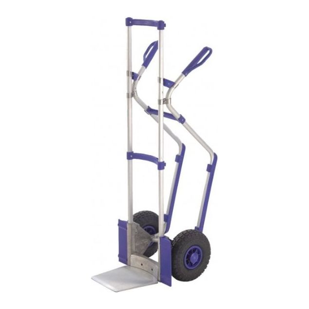 Aluminium Sack Truck with Knuckle Grips - UK Pallet Racking