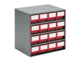 Bin Storage Workshop Wall Hung Or Stood On Workshop Cabinets - UK Pallet Racking