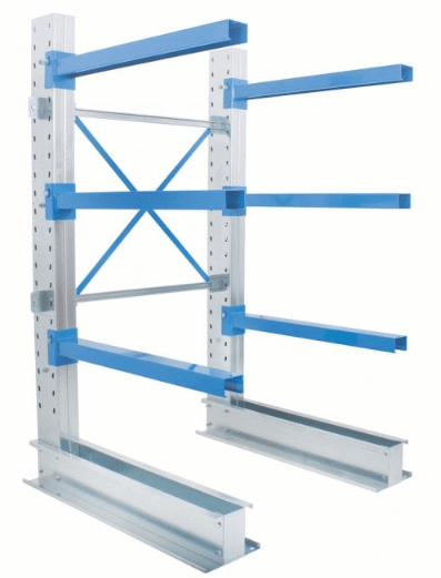 Cantilever Racking Single Sided - UK Pallet Racking