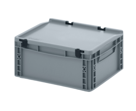 Euro Container with Lid - UK Pallet Racking