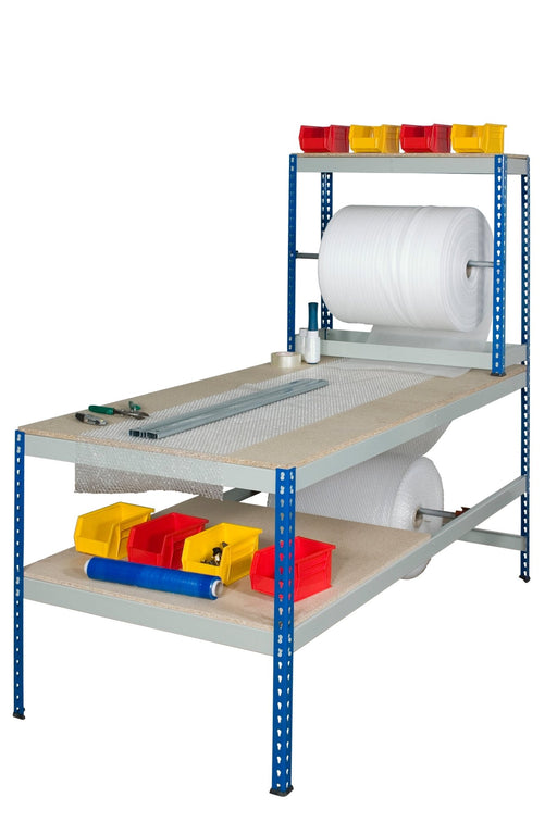 Long Packing Workstation - UK Pallet Racking