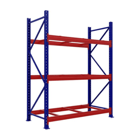 New 4m High Heavy Duty Pallet Racking with Various Number of Levels ...