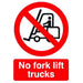 Prohibition Signs - UK Pallet Racking