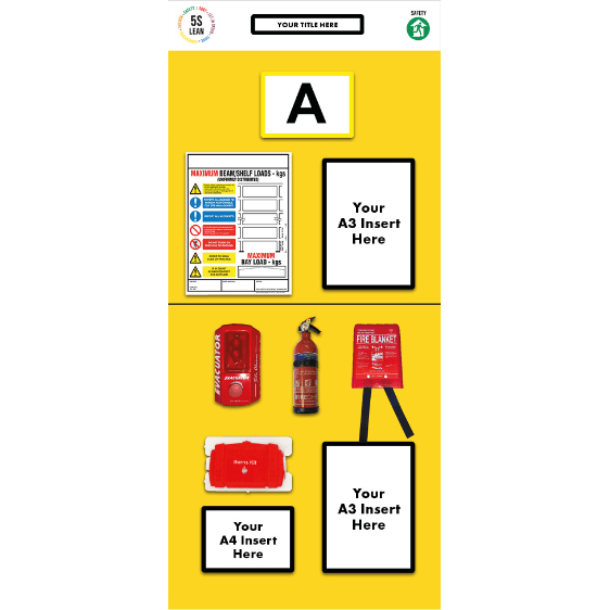 Rack End Fire Safety Boards - UK Pallet Racking