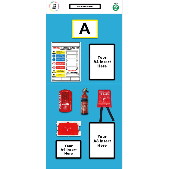 Rack End Fire Safety Boards - UK Pallet Racking