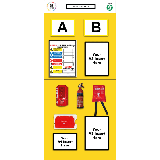 Rack End Fire Safety Boards - UK Pallet Racking