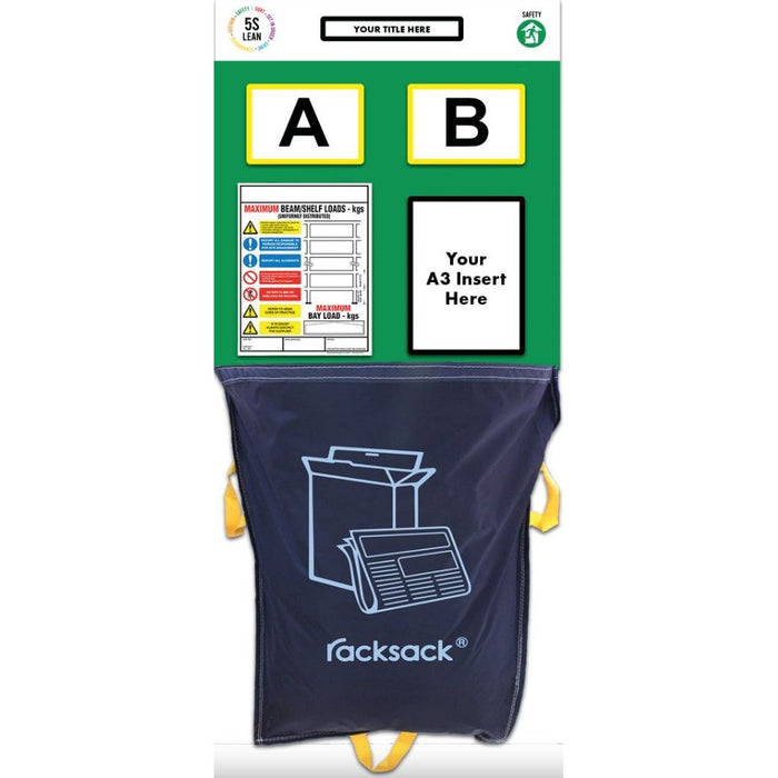 Rack End Rack Sack Board - UK Pallet Racking