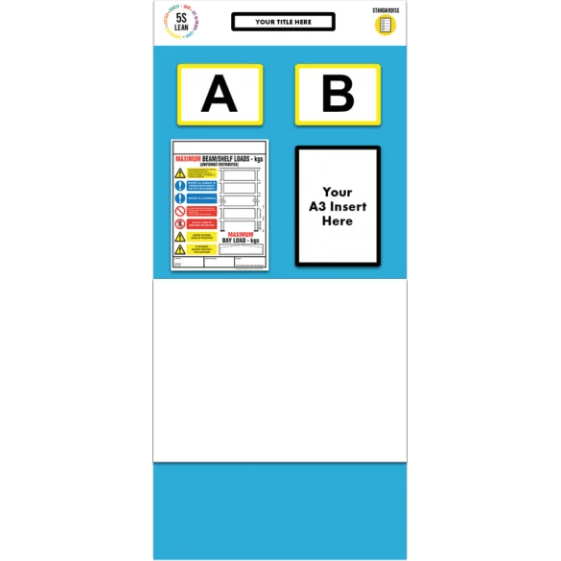 Rack End Whiteboard Board - UK Pallet Racking