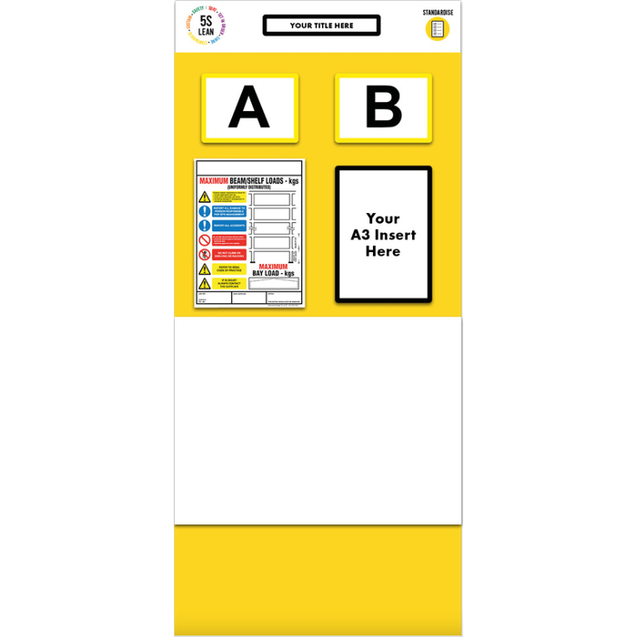 Rack End Whiteboard Board - UK Pallet Racking