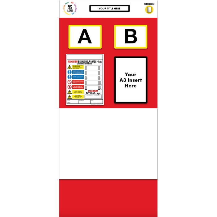 Rack End Whiteboard Board - UK Pallet Racking