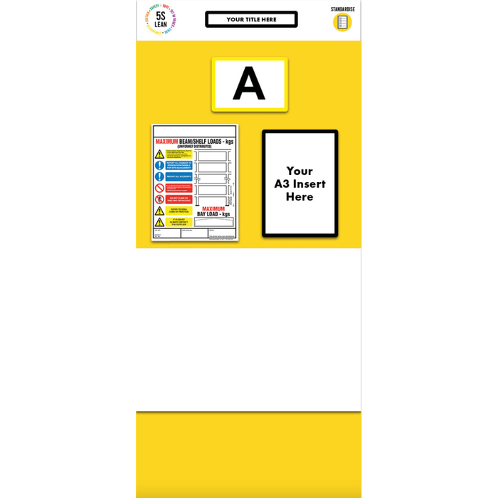 Rack End Whiteboard Board - UK Pallet Racking