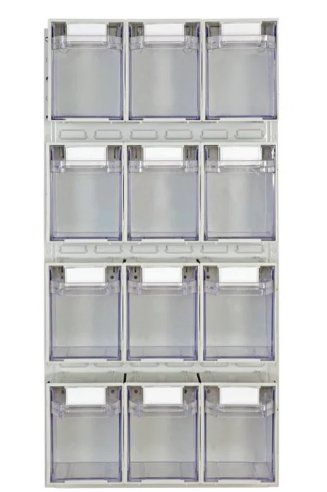 Rhino Tilt Storage Bins With Louvre Panels - UK Pallet Racking