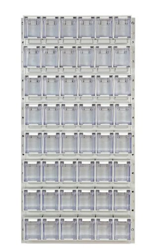 Rhino Tilt Storage Bins With Louvre Panels - UK Pallet Racking