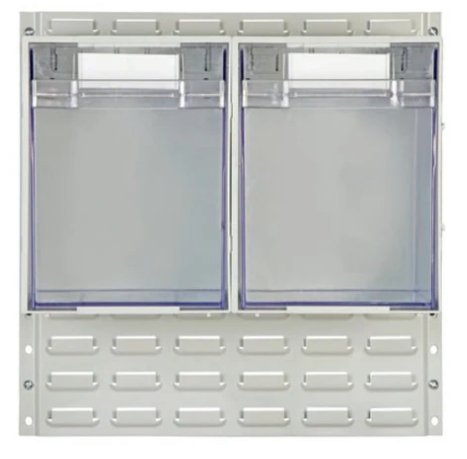 Rhino Tilt Storage Bins With Louvre Panels - UK Pallet Racking