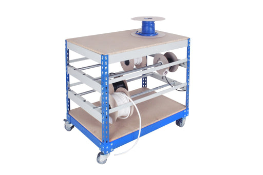 Rivet Cable Reel Storage/Bench - UK Pallet Racking