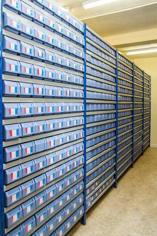 Shelf Trays on Racks - 2000H x 1000W x 500D - UK Pallet Racking