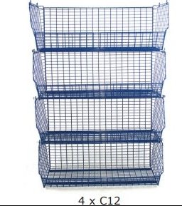 Shop And Warehouse Display Basket Stands - UK Pallet Racking