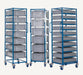 Tray Racks with Containers - UK Pallet Racking