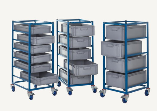 Tray Racks with Containers - UK Pallet Racking