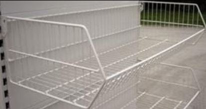 Wire Basket For Shop Shelving - UK Pallet Racking