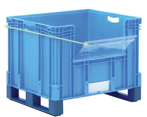 XL Containers with Fork Entry Shoes - UK Pallet Racking