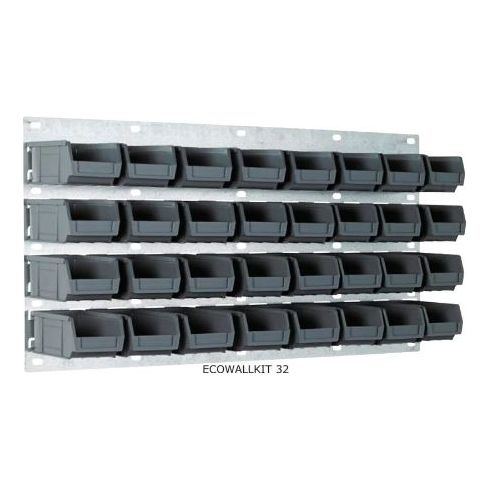 Louvre Panel Wall Mounted Wall Kits - UK Pallet Racking