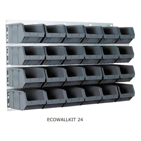 Louvre Panel Wall Mounted Wall Kits - UK Pallet Racking