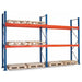 Pallet Racking 3m High x 900mm Depth 2.7m Wide Beam 2 Levels NEW - UK Pallet Racking