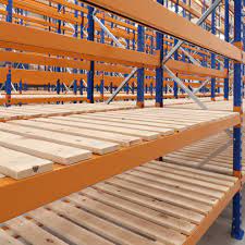 Pallet Racking Slat Board Timber Decking Open Boarded 1100 x 1100 NEW - UK Pallet Racking