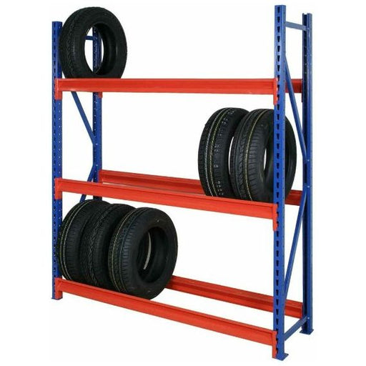 Tyre Racking 2.0m High 3 Shelves - UK Pallet Racking